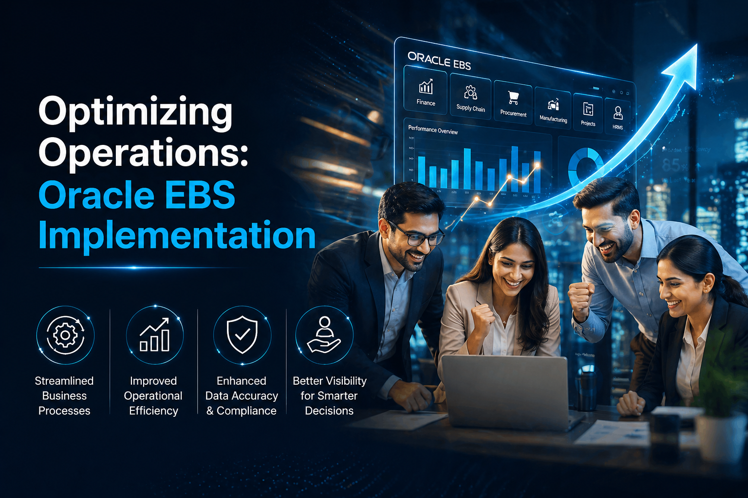 Oracle EBS Implementation | HRMS & Payroll Case Study